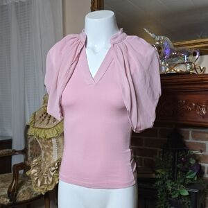 NWT SHEIN Capelet Tank Top XS Pink